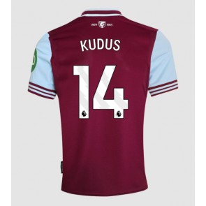 West Ham United Mohammed Kudus #14 Domaci Dres 2024-25 Kratak Rukavima